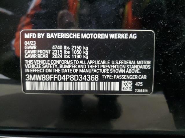 Photo 11 VIN: 3MW89FF04P8D34368 - BMW 3 SERIES 