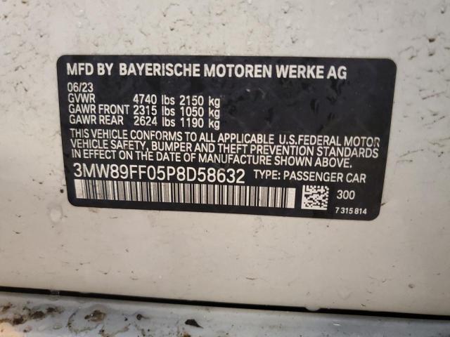 Photo 11 VIN: 3MW89FF05P8D58632 - BMW 3 SERIES 