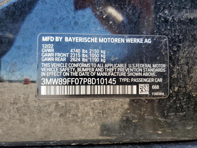 Photo 11 VIN: 3MW89FF07P8D10145 - BMW 3 SERIES 