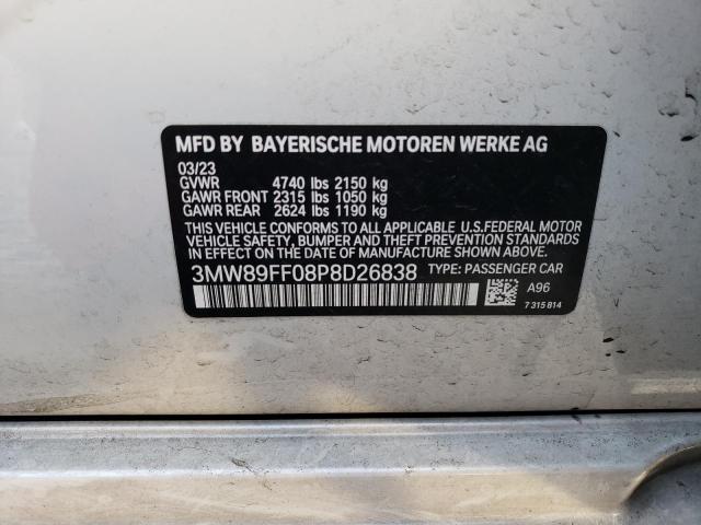 Photo 11 VIN: 3MW89FF08P8D26838 - BMW 3 SERIES 