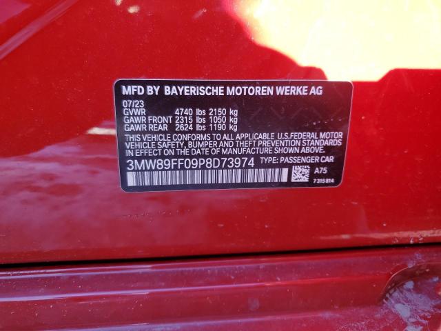 Photo 11 VIN: 3MW89FF09P8D73974 - BMW 3 SERIES 