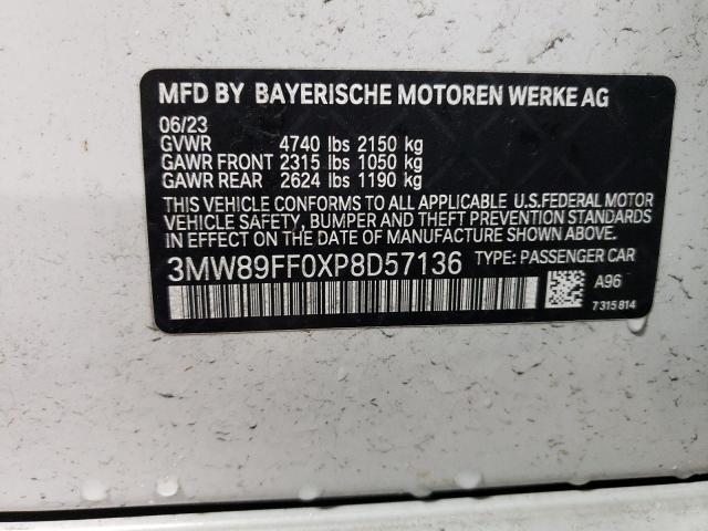 Photo 11 VIN: 3MW89FF0XP8D57136 - BMW 3 SERIES 