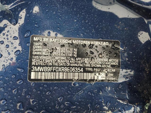 Photo 11 VIN: 3MW89FF0XR8E06354 - BMW 3 SERIES 