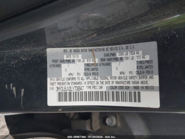 Photo 8 VIN: 3MYDLBJV2LY708647 - TOYOTA YARIS 