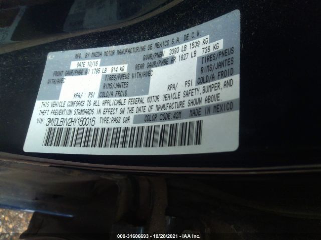 Photo 8 VIN: 3MYDLBYV2HY160016 - TOYOTA YARIS IA 