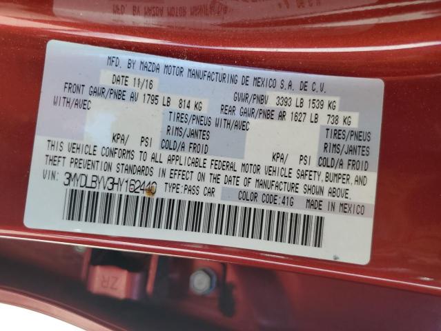 Photo 12 VIN: 3MYDLBYV3HY162440 - TOYOTA YARIS IA 