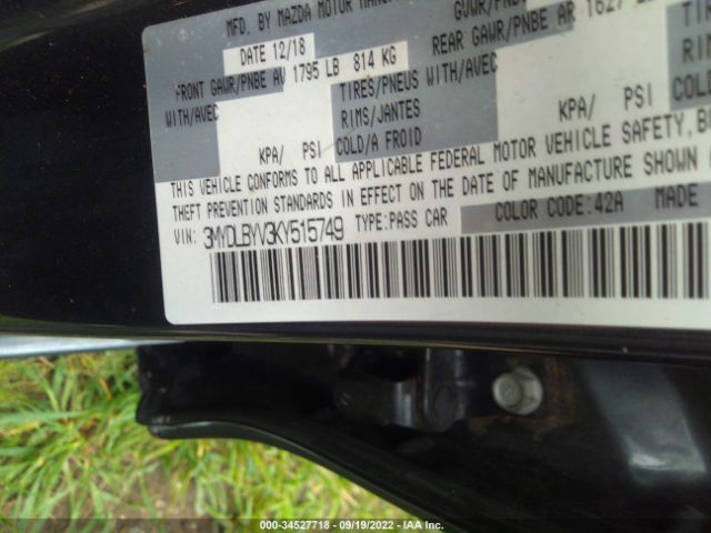 Photo 8 VIN: 3MYDLBYV3KY515749 - TOYOTA YARIS SEDAN 