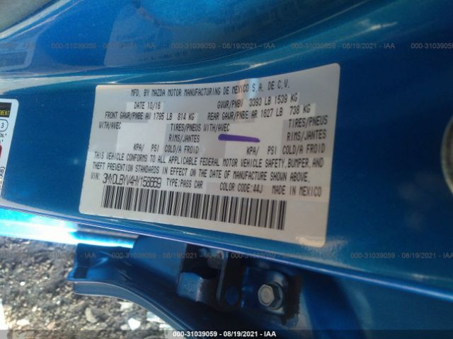 Photo 8 VIN: 3MYDLBYV4HY158669 - TOYOTA YARIS IA 