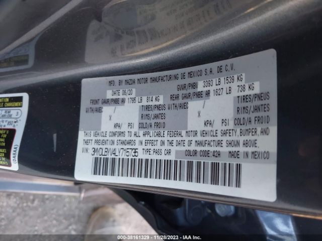 Photo 8 VIN: 3MYDLBYV4LY715735 - TOYOTA YARIS 