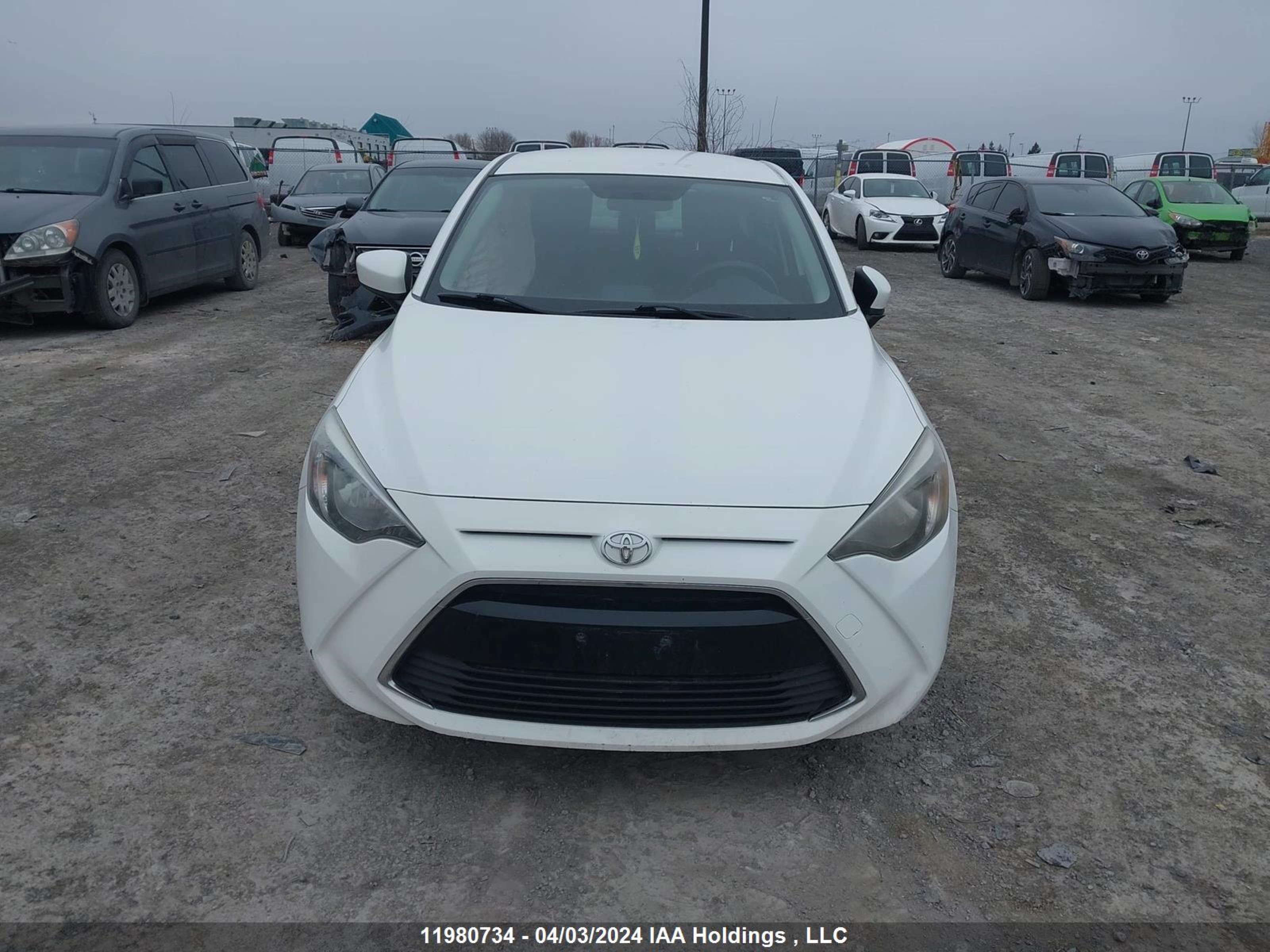 Photo 11 VIN: 3MYDLBYV5GY113044 - TOYOTA YARIS 