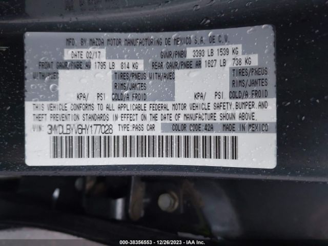 Photo 8 VIN: 3MYDLBYV6HY177028 - TOYOTA YARIS IA 