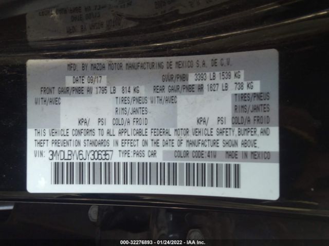 Photo 8 VIN: 3MYDLBYV6JY306357 - TOYOTA YARIS IA 