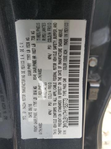 Photo 11 VIN: 3MYDLBYV7HY153773 - TOYOTA YARIS 