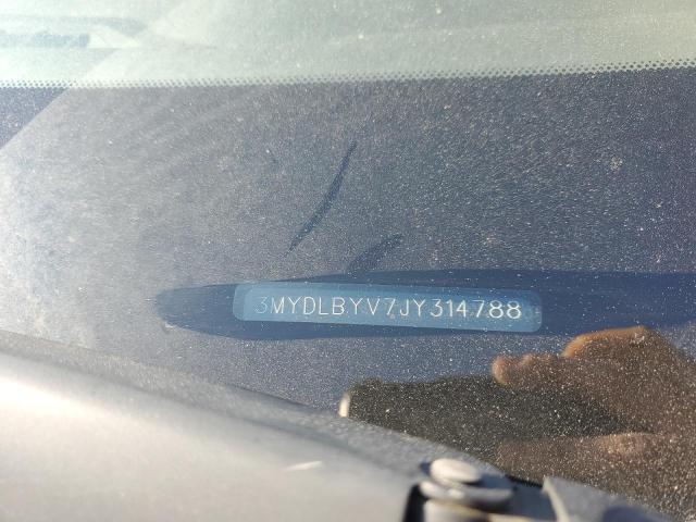 Photo 11 VIN: 3MYDLBYV7JY314788 - TOYOTA YARIS 