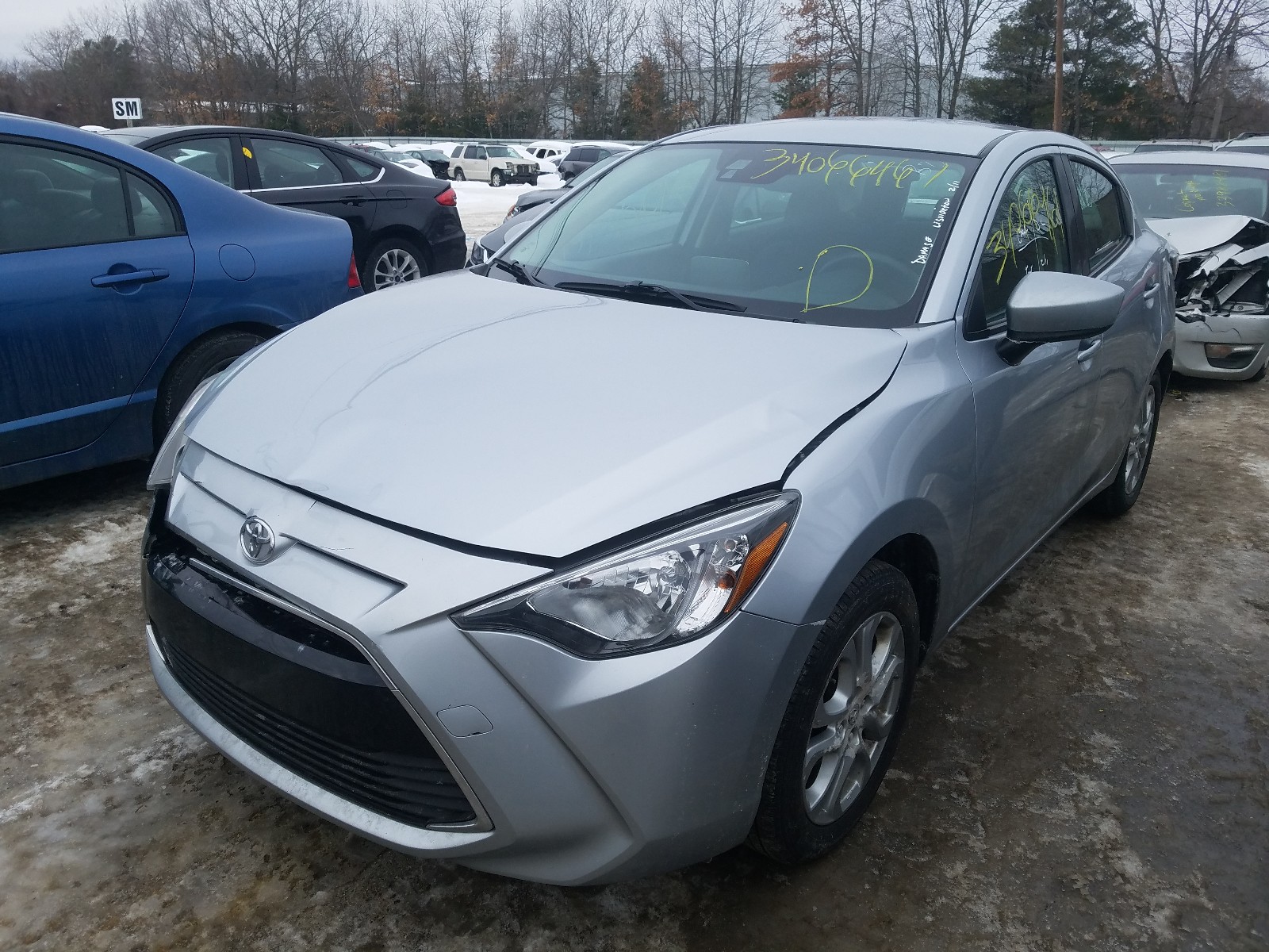 Photo 1 VIN: 3MYDLBYV7JY331669 - TOYOTA YARIS IA 