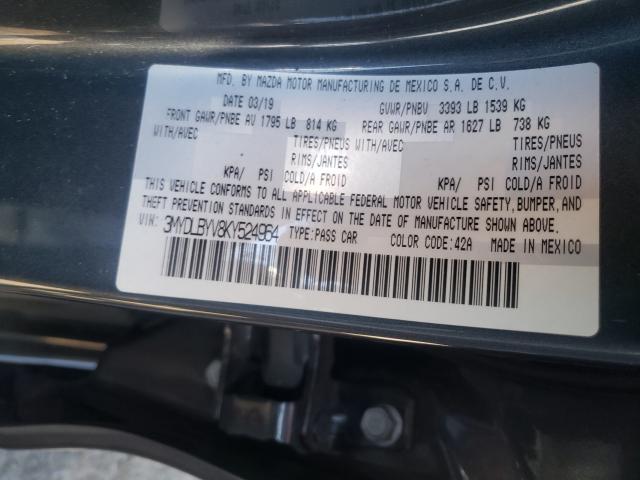 Photo 9 VIN: 3MYDLBYV8KY524964 - TOYOTA YARIS L 