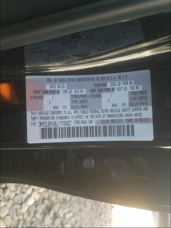 Photo 9 VIN: 3MYDLBYV8LY716497 - TOYOTA YARIS L 