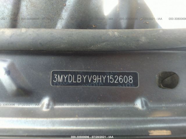 Photo 8 VIN: 3MYDLBYV9HY152608 - TOYOTA YARIS IA 