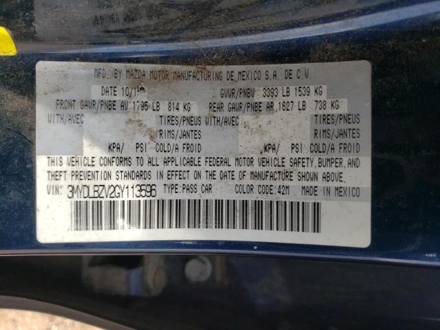 Photo 11 VIN: 3MYDLBZV2GY113596 - TOYOTA SCION IA 