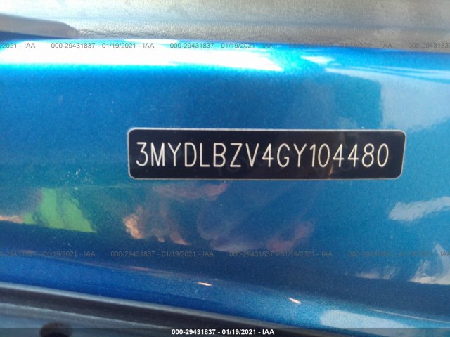 Photo 8 VIN: 3MYDLBZV4GY104480 - SCION IA 