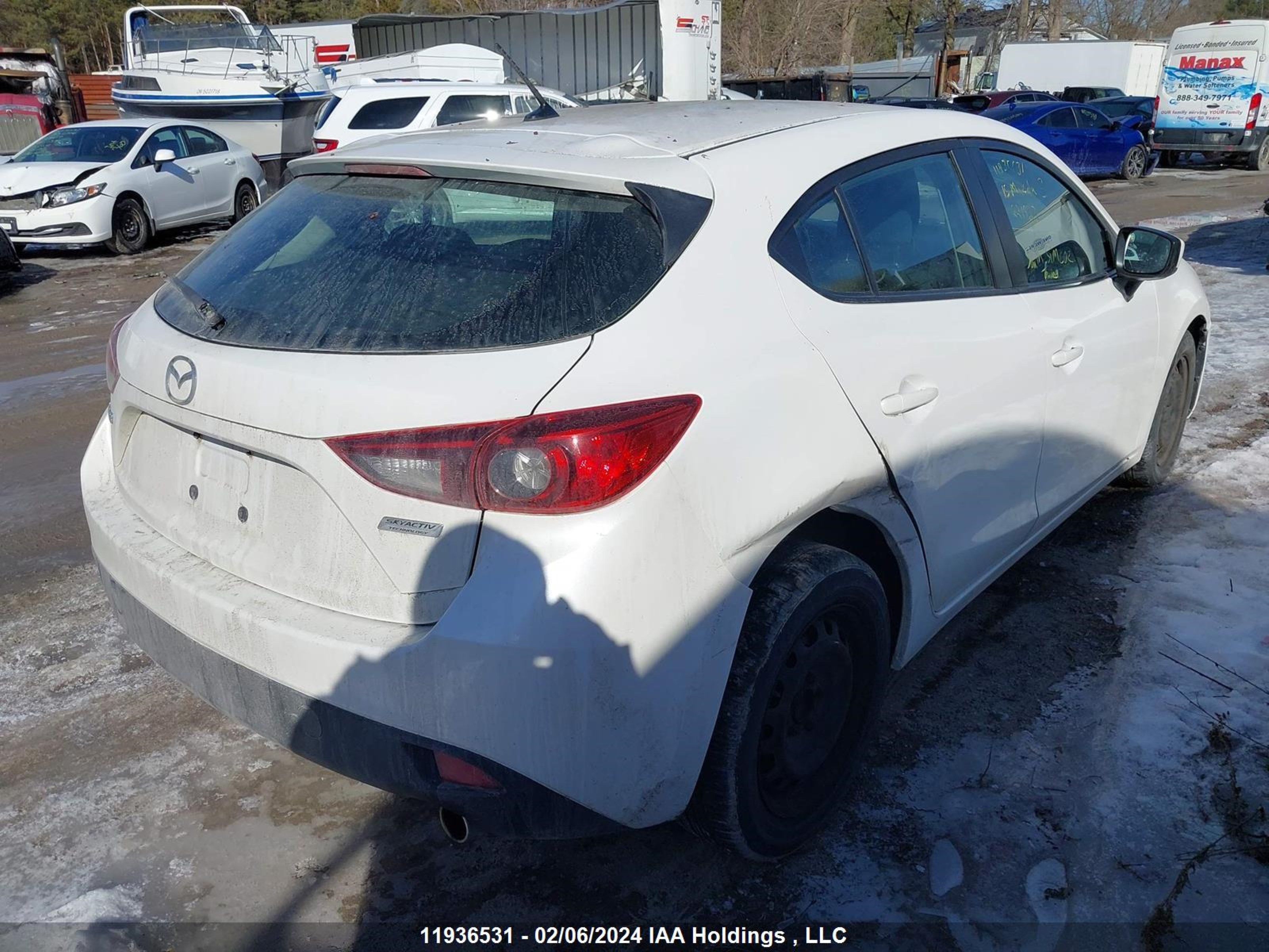 Photo 3 VIN: 3MZBM1K70FM221923 - MAZDA 3 