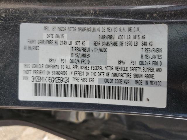 Photo 11 VIN: 3MZBM1K75GM259424 - MAZDA 3 SPORT 