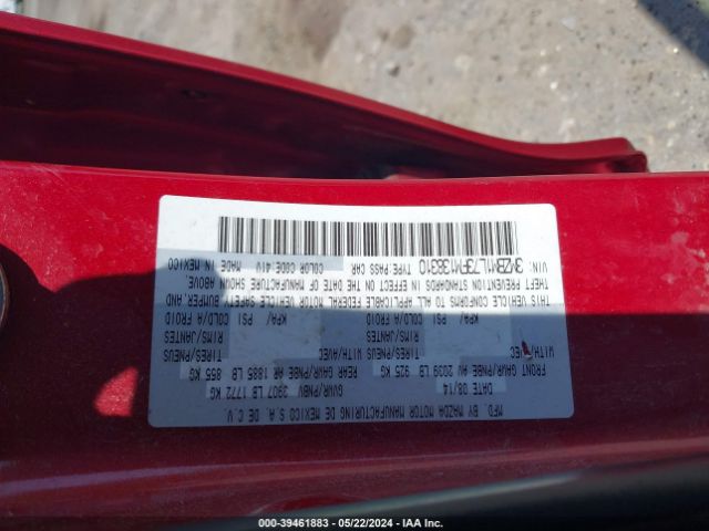 Photo 8 VIN: 3MZBM1L73FM138310 - MAZDA MAZDA3 