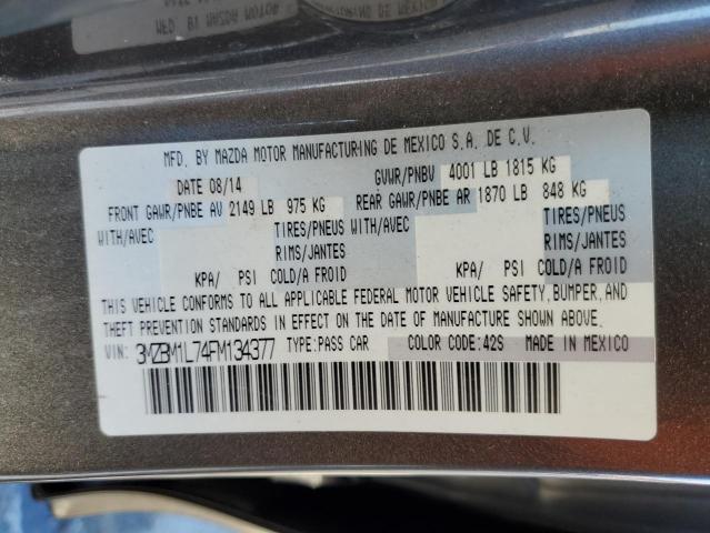 Photo 11 VIN: 3MZBM1L74FM134377 - MAZDA 3 TOURING 