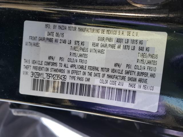 Photo 9 VIN: 3MZBM1L76FM236439 - MAZDA 3 TOURING 