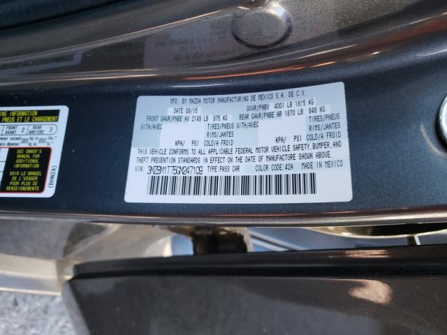 Photo 9 VIN: 3MZBM1T75GM247109 - MAZDA MAZDA 3 