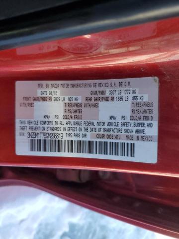 Photo 12 VIN: 3MZBM1T75GM298819 - MAZDA 3 SPORT 