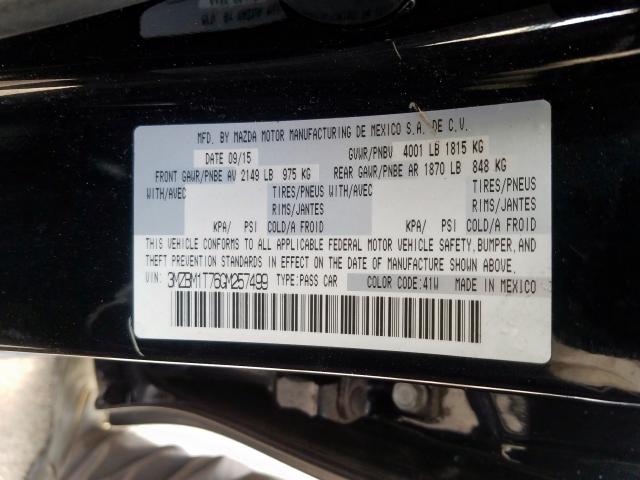 Photo 9 VIN: 3MZBM1T76GM257499 - MAZDA 3 SPORT 