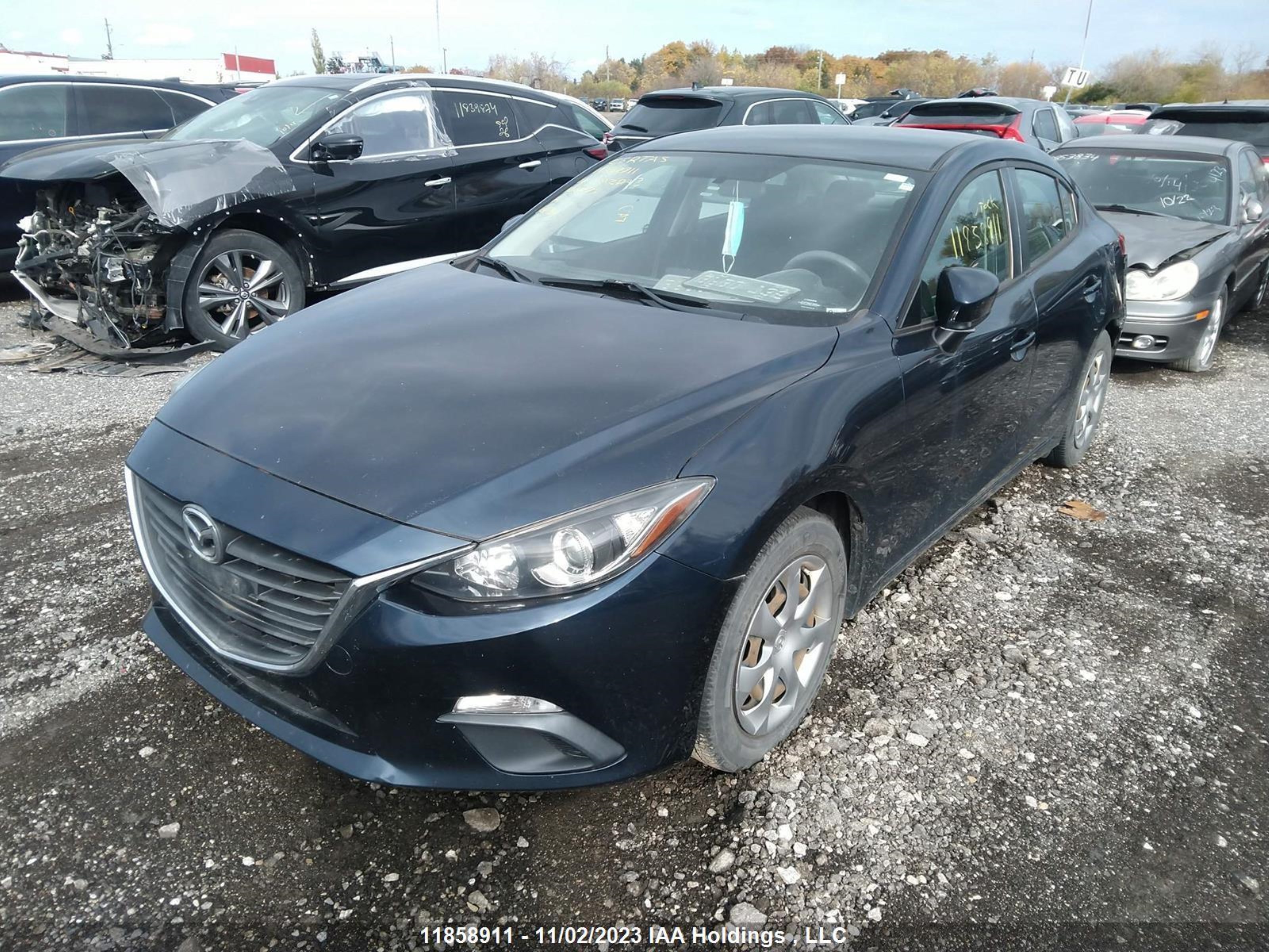 Photo 1 VIN: 3MZBM1U70EM106492 - MAZDA 3 