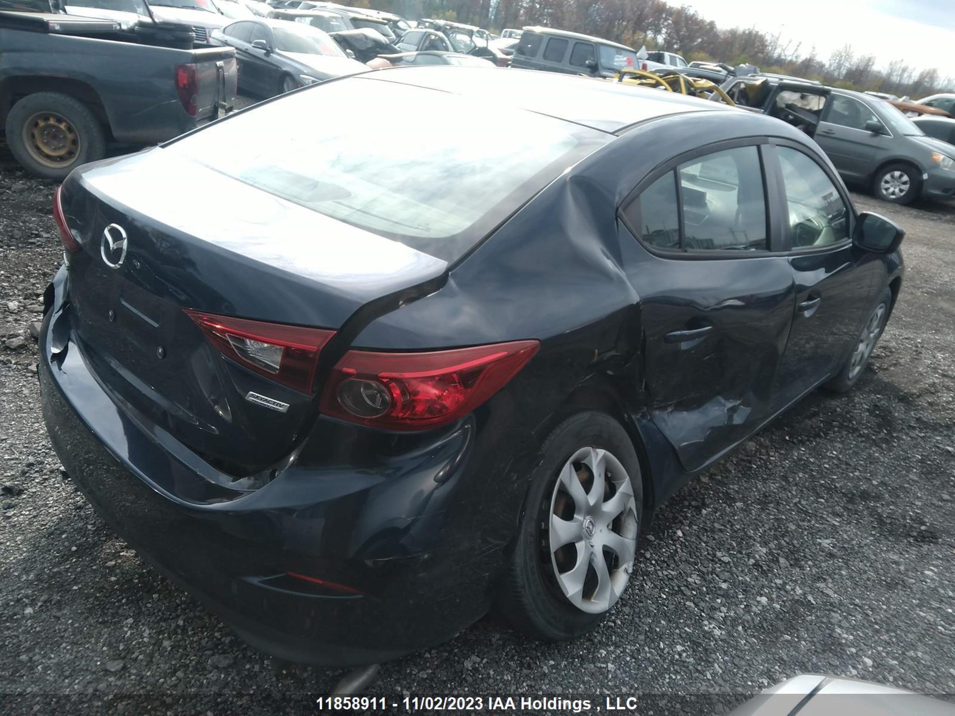 Photo 3 VIN: 3MZBM1U70EM106492 - MAZDA 3 