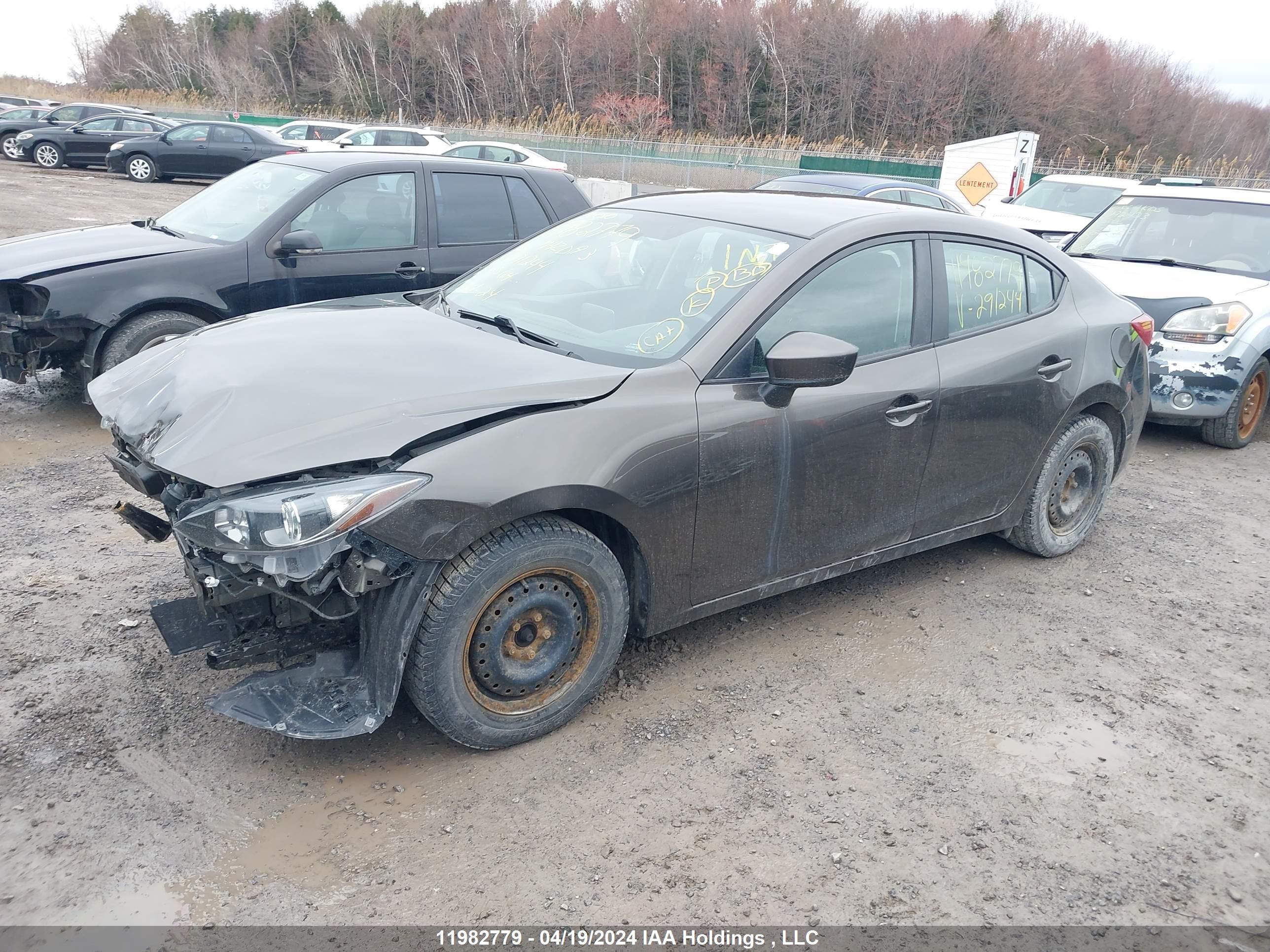 Photo 1 VIN: 3MZBM1U72GM291244 - MAZDA 3 