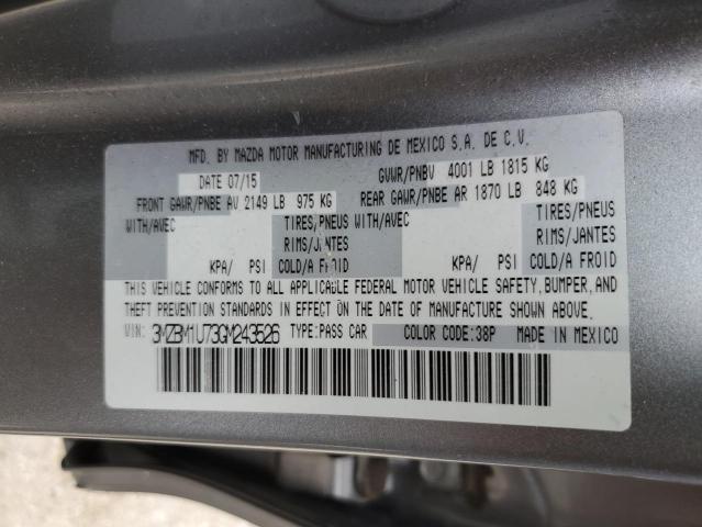 Photo 11 VIN: 3MZBM1U73GM243526 - MAZDA 3 