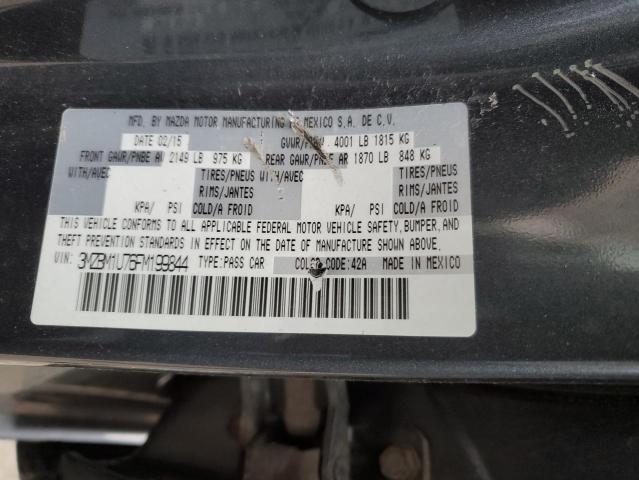 Photo 11 VIN: 3MZBM1U76FM199844 - MAZDA 3 SPORT 