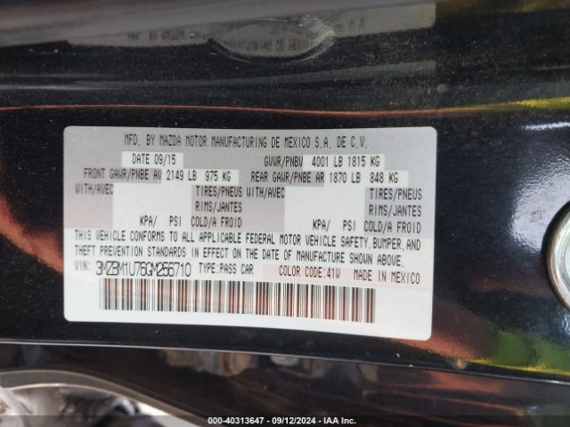 Photo 8 VIN: 3MZBM1U76GM256710 - MAZDA MAZDA3 