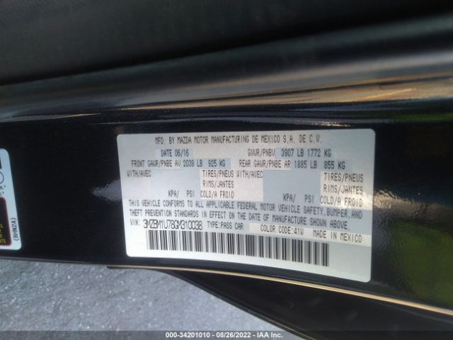 Photo 8 VIN: 3MZBM1U78GM310038 - MAZDA 3 