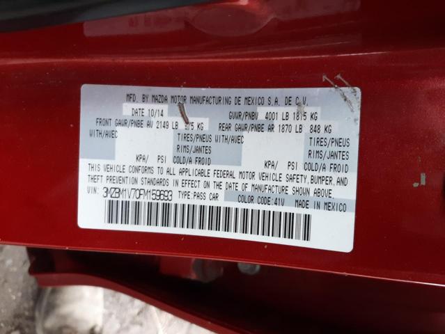 Photo 11 VIN: 3MZBM1V70FM159693 - MAZDA 3 TOURING 