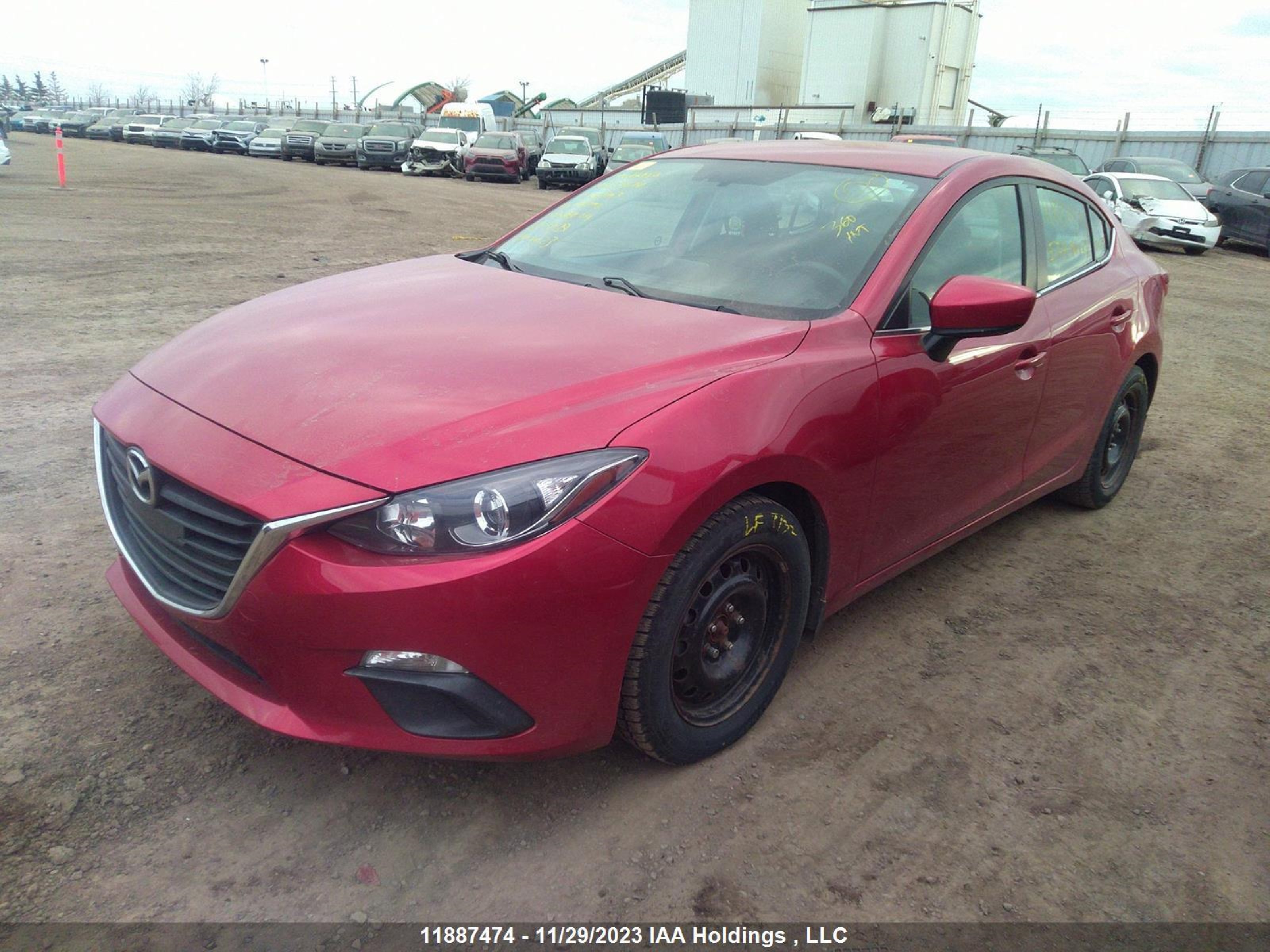 Photo 1 VIN: 3MZBM1V74EM108292 - MAZDA 3 