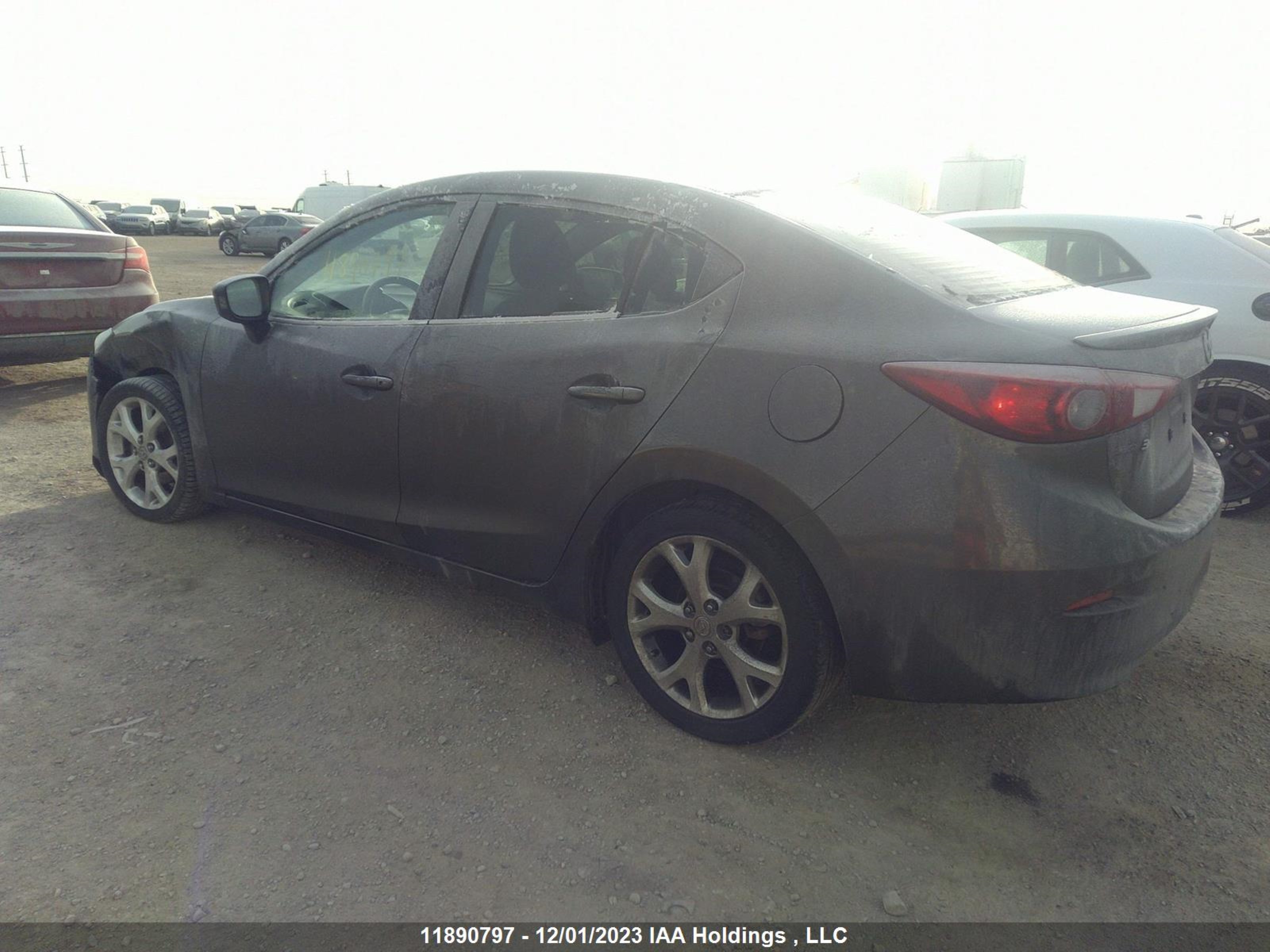 Photo 2 VIN: 3MZBM1V74EM109717 - MAZDA 3 