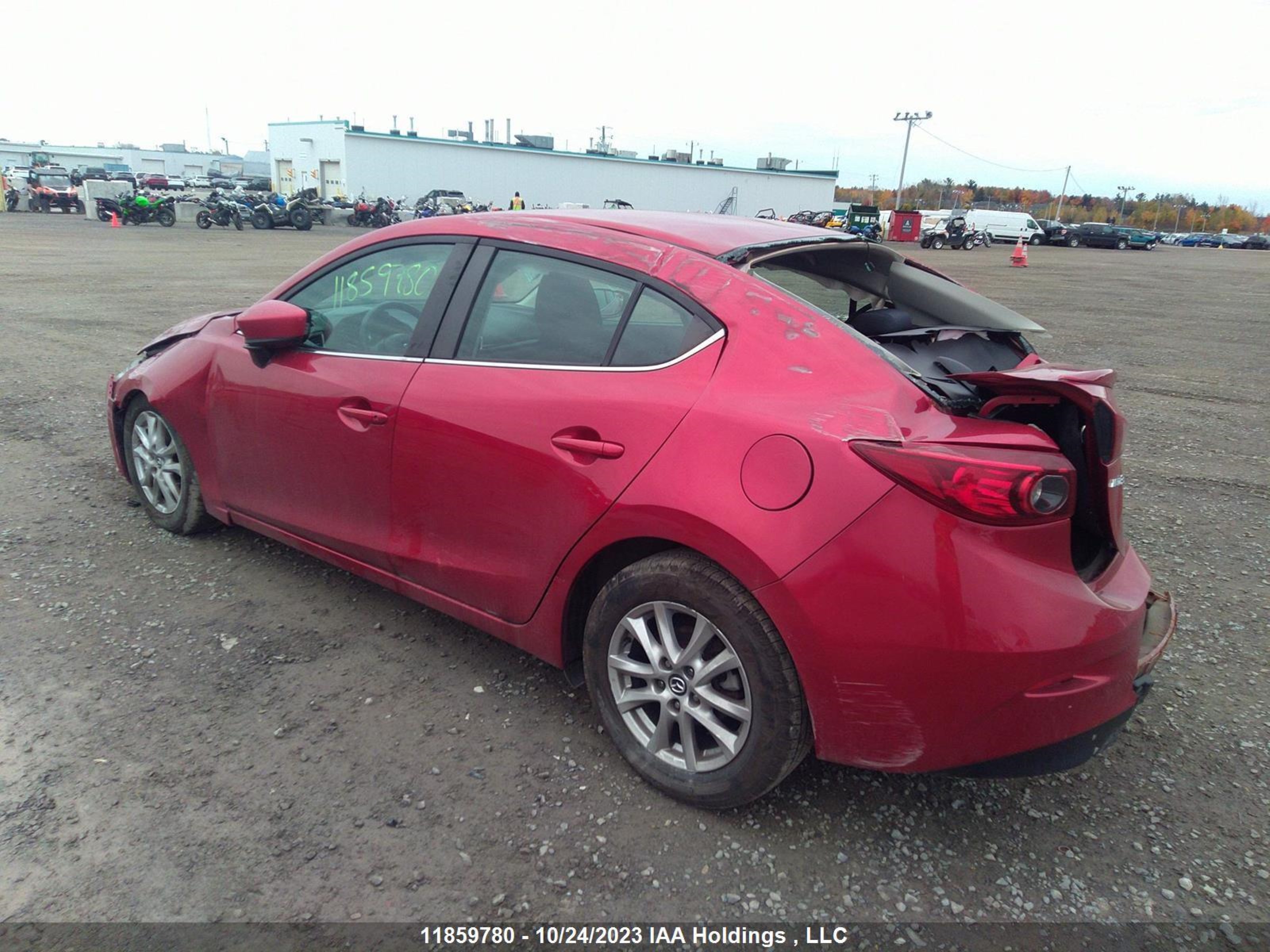 Photo 2 VIN: 3MZBM1V77EM109839 - MAZDA 3 