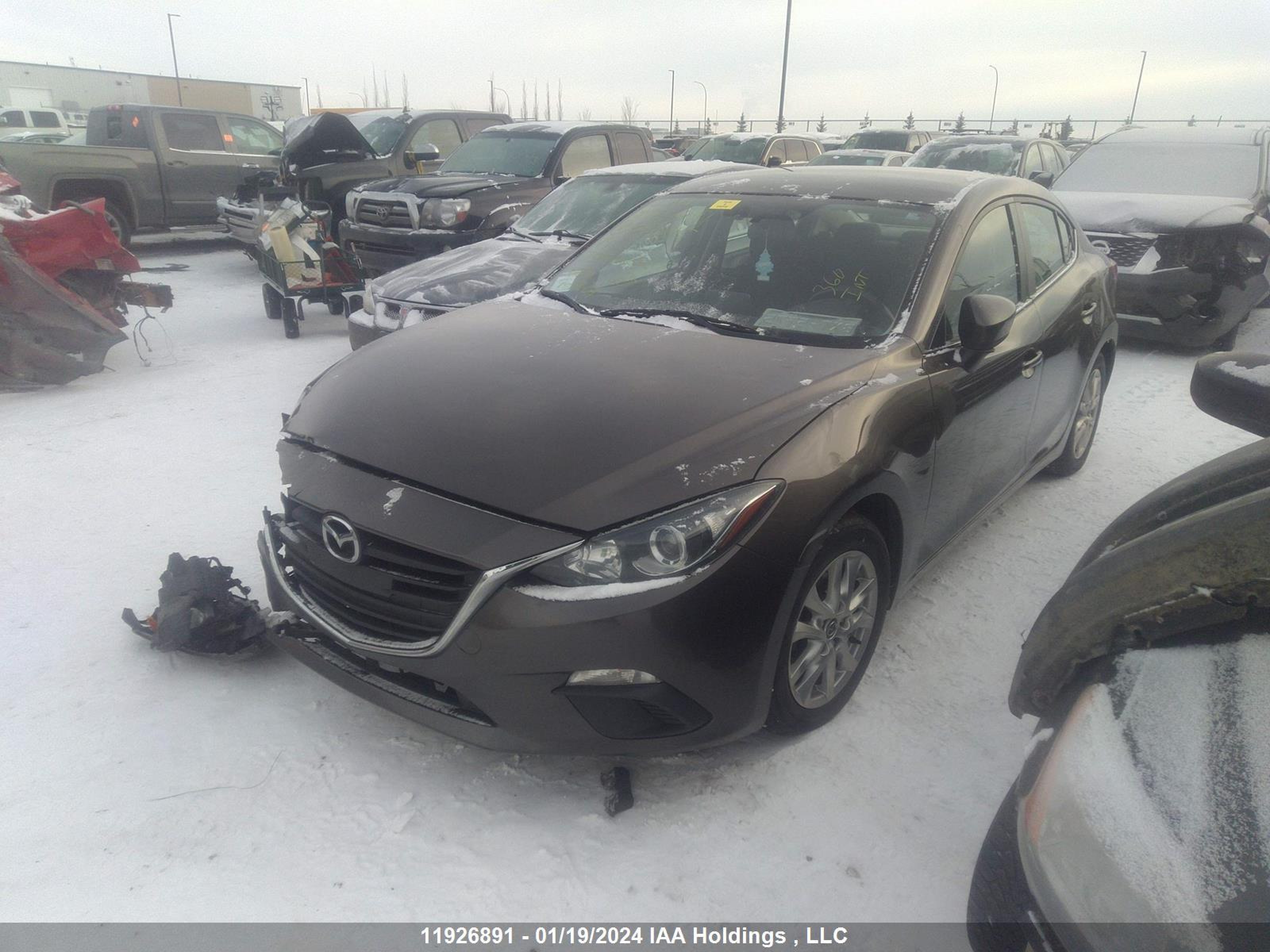 Photo 1 VIN: 3MZBM1V78EM103015 - MAZDA 3 