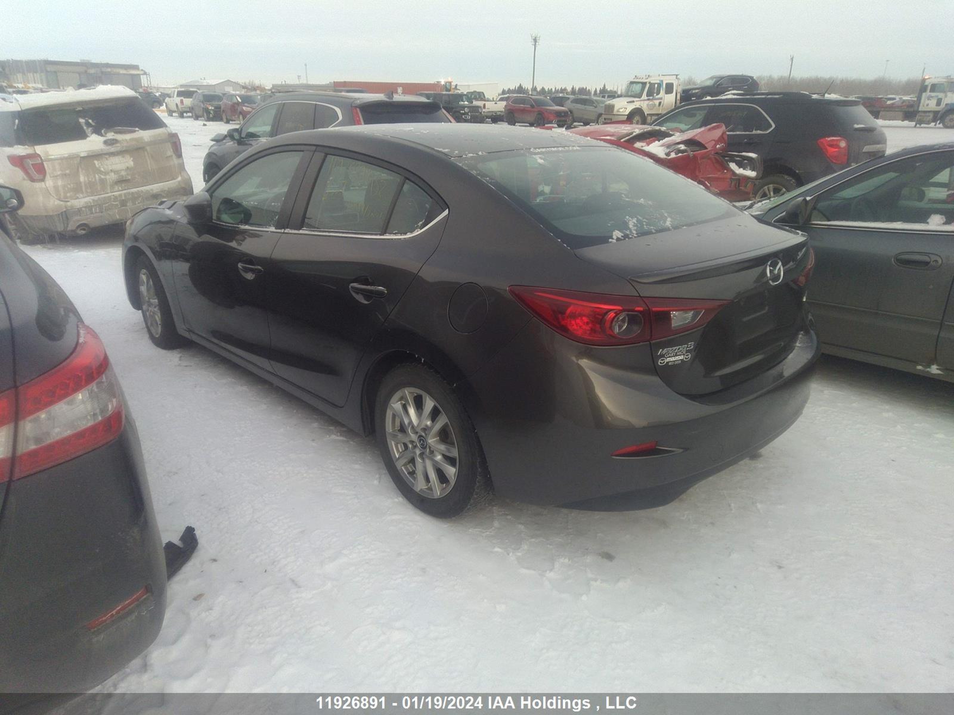 Photo 2 VIN: 3MZBM1V78EM103015 - MAZDA 3 