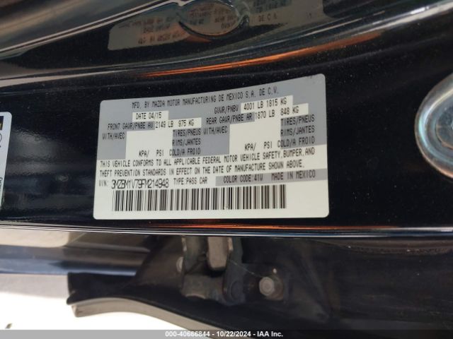 Photo 8 VIN: 3MZBM1V79FM214948 - MAZDA MAZDA3 