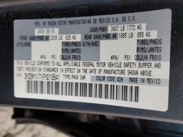 Photo 11 VIN: 3MZBM1V7XFM218541 - MAZDA 3 TOURING 