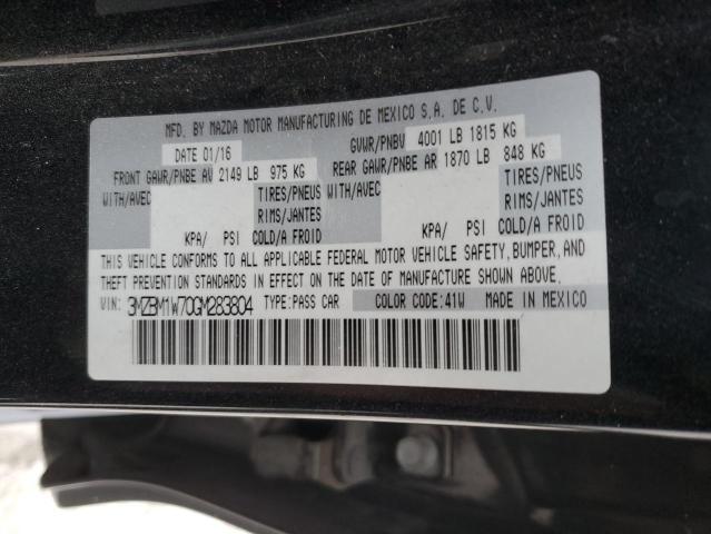 Photo 11 VIN: 3MZBM1W70GM283804 - MAZDA 3 TOURING 