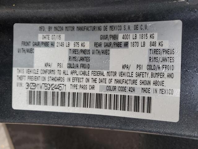 Photo 11 VIN: 3MZBM1W76GM244571 - MAZDA 3 TOURING 