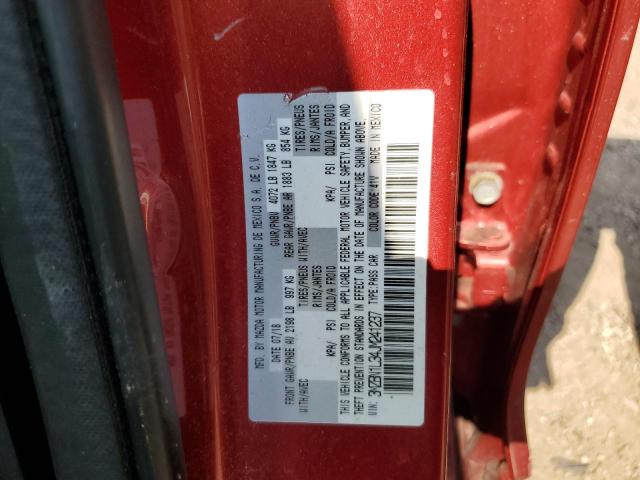 Photo 11 VIN: 3MZBN1L34JM241237 - MAZDA 3 TOURING 